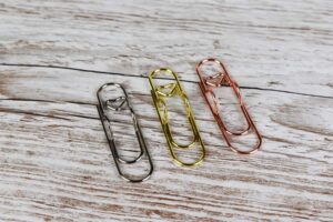 Gem med litet hjärta, i olika färger