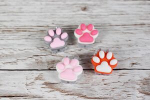 Klämma Söt katt tass